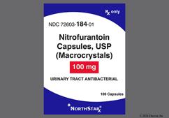 Blue Ls 412 - Nitrofurantoin (Macrocrystalline) 100mg Capsule