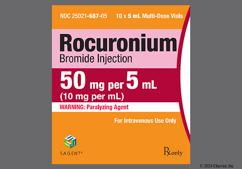 yellow-orange - Rocuronium Bromide 50mg / 5mL Solution for Injection