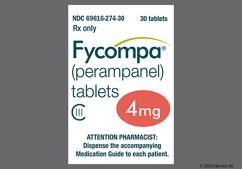 Fycompa Coupon - Fycompa 4mg tablet