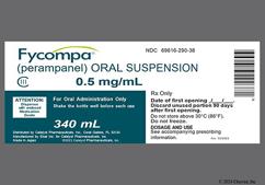 Fycompa Coupon - Fycompa 340ml bottle of oral suspension