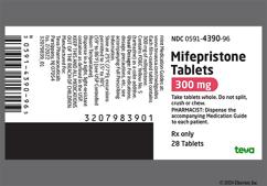 Yellow And Brown Oval A33 - Mifepristone 300mg Tablet
