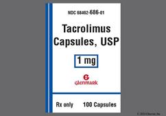 White G 686 - Tacrolimus 1mg Capsule