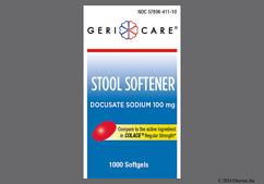 Red Oval Pc1 - Docusate Sodium 100mg Softgel