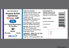 Atropine Coupon - Atropine 15ml of 1% eye dropper