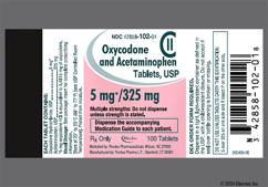 White Round R P And 5 325 - Oxycodone Hydrochloride / Acetaminophen 5mg-325mg Tablet
