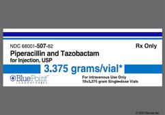 white - Piperacillin / Tazobactam 3.375g Powder for Injection