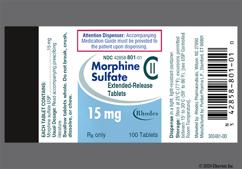 Morphine ER Coupon - Morphine ER 15mg tablet