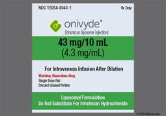 Onivyde Coupon - Onivyde 10ml of 4.3mg/ml vial
