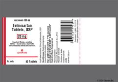 White Round 199 And G - Telmisartan 20mg Tablet
