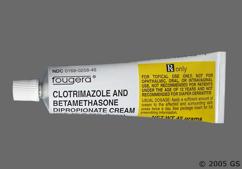 white - Clotrimazole / Betamethasone Dipropionate 1%-0.05% Topical Cream