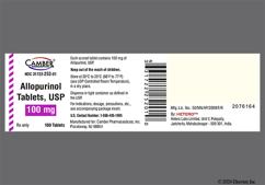 White Round H And U 5 - Allopurinol 100mg Tablet USP