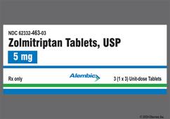 Pink Round 358 And L - Zolmitriptan 5mg Tablet