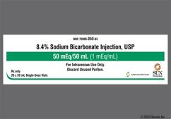 colorless - Sodium Bicarbonate 8.4% Solution for Injection