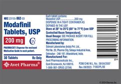 White Round Ac 133 - Modafinil 200mg Tablet