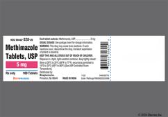 White Round M 1 - Methimazole 5mg Tablet