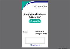 White Round A And 4 - Nitroglycerin 0.4mg Sublingual Tablet
