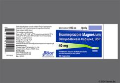 Black And Pink S002 40Mg - Esomeprazole Magnesium 40mg Delayed-Release Capsule