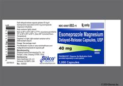 Black And Pink S002 40Mg - Esomeprazole Magnesium 40mg Delayed-Release Capsule