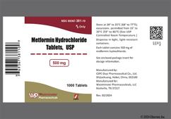 White Round 500 - Metformin Hydrochloride 500mg Tablet