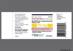 Orange Round Apo And Bu 75 - Bupropion Hydrochloride 75mg Tablet