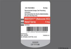 Rextovy Coupon - Rextovy two 4mg nasal sprays box