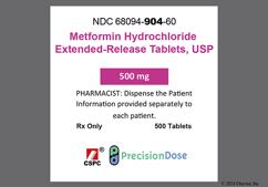 White Oval Oe And 584 - Metformin Hydrochloride 500mg Extended-Release Tablet