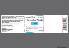 Blue Oblong V2 - Varenicline 1mg Tablet