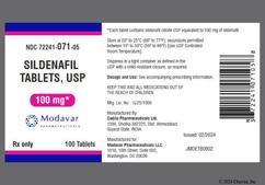 Blue Round S100 - Sildenafil 100mg Tablet