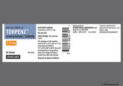 Torpenz Coupon - Torpenz 2.5mg tablet
