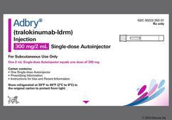 Adbry Coupon - Adbry 1 autoinjector of 300mg/2ml carton