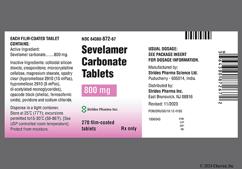 Yellow Oval S6 - Sevelamer Carbonate 800mg Tablet