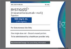 Rystiggo Coupon - Rystiggo 4ml of 560mg/4ml vial