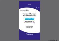 colorless - Formoterol Fumarate 20mcg / 2mL Solution for Inhalation