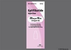 colorless - Eptifibatide 20mg / 10mL Solution for Injection