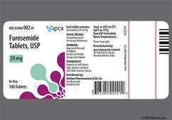 White Round Re 22 - Furosemide 20mg Tablet