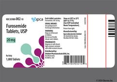 White Round Re 22 - Furosemide 20mg Tablet