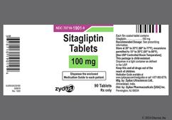 Beige Round 12 And 42 - Sitagliptin 100mg Tablet