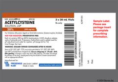 colorless - Acetylcysteine 20% Solution