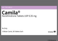 Camila Coupon - Camila 28 tablets of 0.35mg package