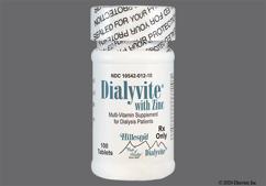 Dialyvite With Zinc Coupon - Dialyvite With Zinc 1mg/50mg tablet