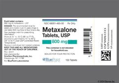 Pink Oblong S G And 323 - Metaxalone 800mg Tablet