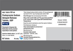 Yellow Oval G73 - Pantoprazole Sodium 40mg Delayed-Release Tablet