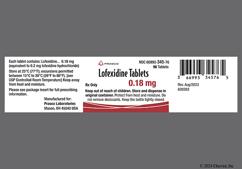 Peach Round Lfx And 18 - Lofexidine 0.18mg Tablet
