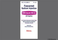 Foscarnet Coupon - Foscarnet 250ml of 6000mg/250ml bottle of solution