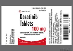Dasatinib Coupon - Dasatinib 100mg tablet