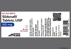 White Round An 351 - Sildenafil Citrate 20mg Tablet