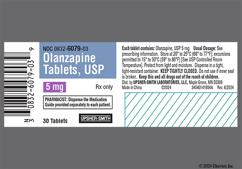 White Round 12 - Olanzapine 5mg Tablet