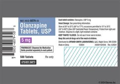 White Round 12 - Olanzapine 5mg Tablet