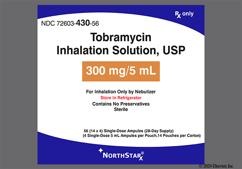 yellow - Tobramycin 300mg / 5mL Solution for Inhalation