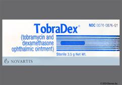 Tobradex Ointment Coupon - Tobradex Ointment 3.5g of 0.3%/0.1% tube of ointment